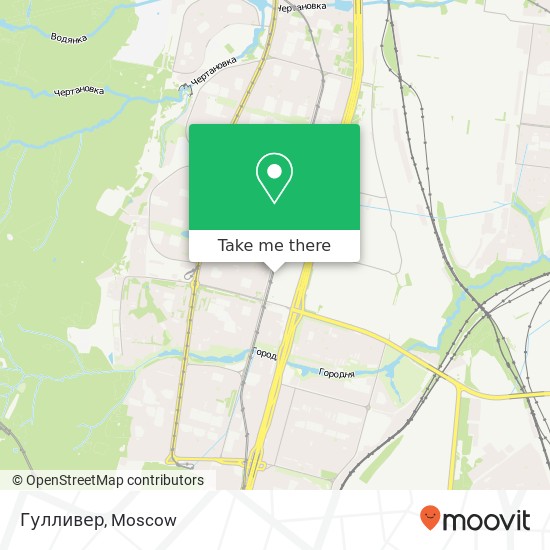 Гулливер, Москва 117519 map