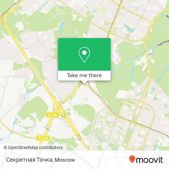 Секретная Точка, Новоясеневский проспект Москва 117574 map