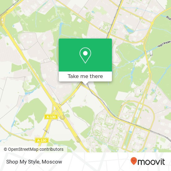 Shop My Style, Профсоюзная улица Москва 117574 map