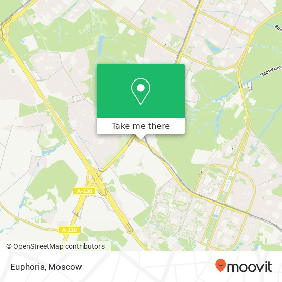 Euphoria, Новоясеневский проспект Москва 117574 map