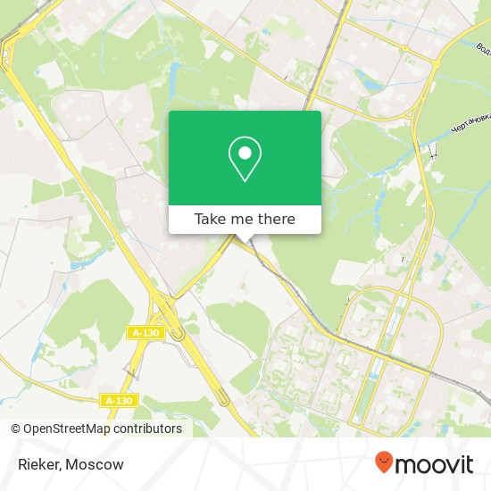 Rieker, Профсоюзная улица Москва 117574 map