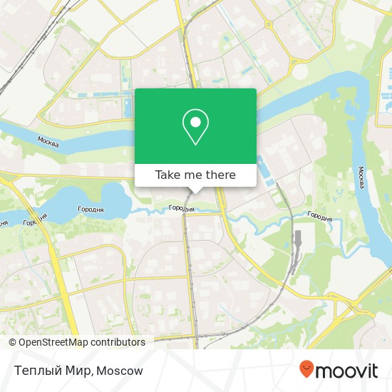 Теплый Мир, Москва 115211 map