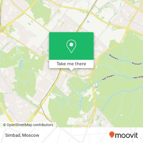 Simbad, Москва 117279 map