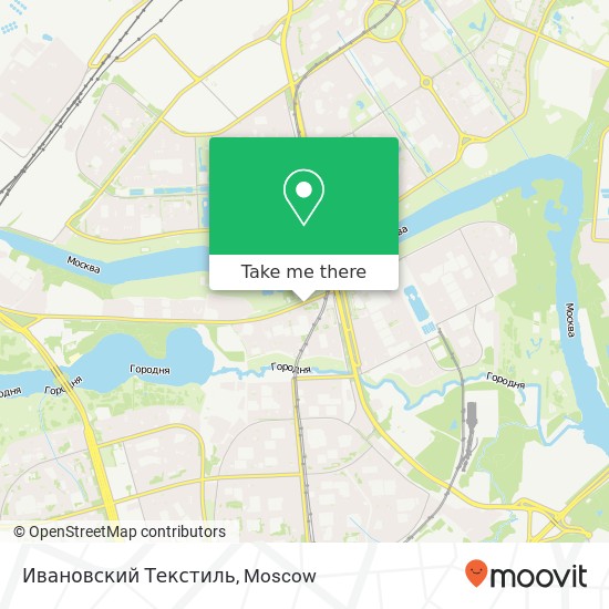 Ивановский Текстиль, улица Борисовские Пруды, 14 Москва 115211 map