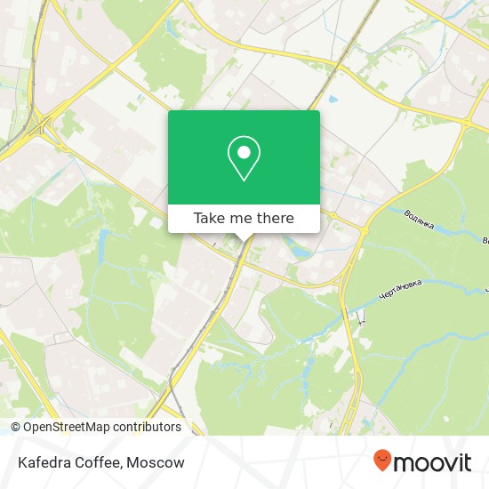 Kafedra Coffee, Профсоюзная улица, 118 Москва 117437 map