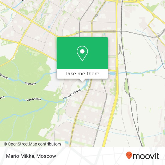 Mario Mikke, Москва 117208 map