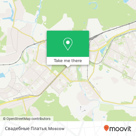 Свадебные Платья, Москва 119633 map