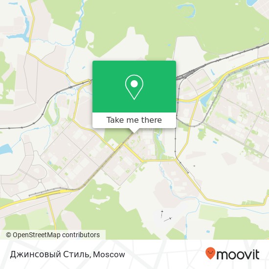 Джинсовый Стиль, Москва 119633 map