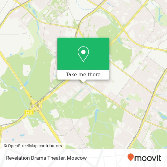 Revelation Drama Theater map