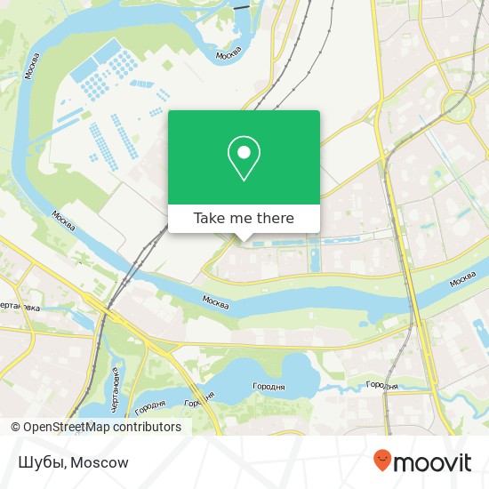 Шубы, Москва 109651 map
