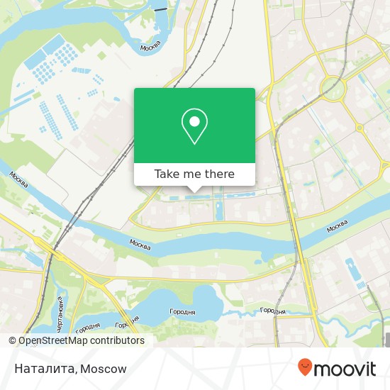 Наталита, Новочеркасский бульвар Москва 109651 map