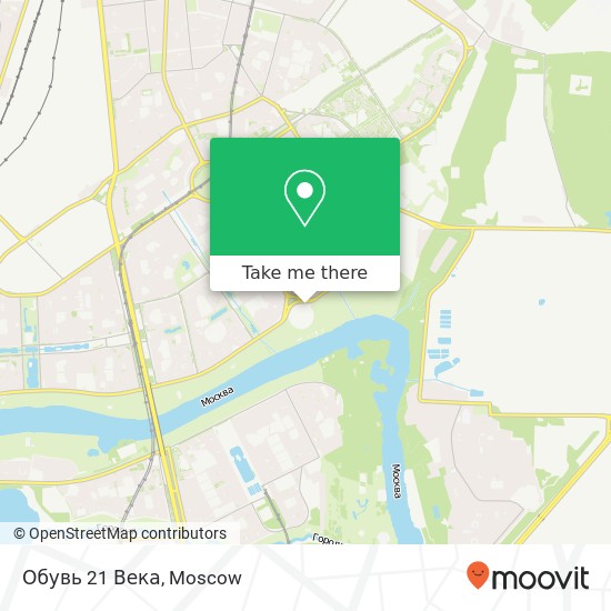 Обувь 21 Века, Москва 109469 map