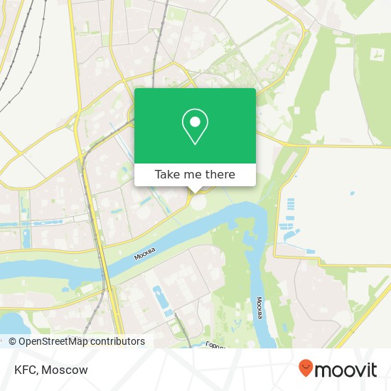 KFC, Москва 109469 map