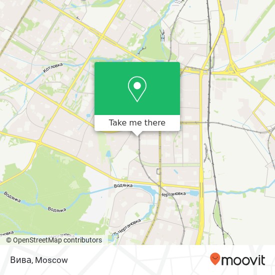 Вива, Азовская улица, 24 Москва 117452 map