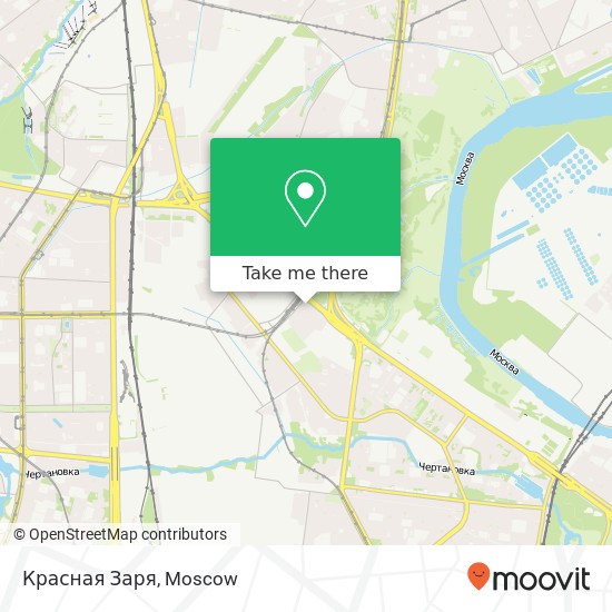 Красная Заря, Москва 115522 map