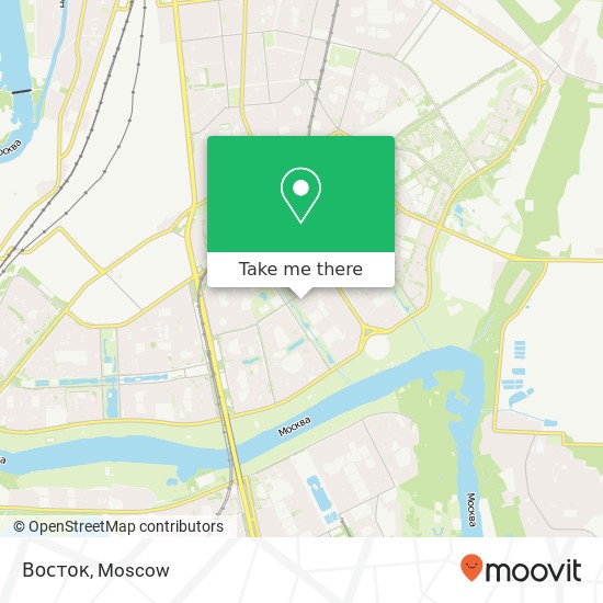 Восток, Москва 109469 map