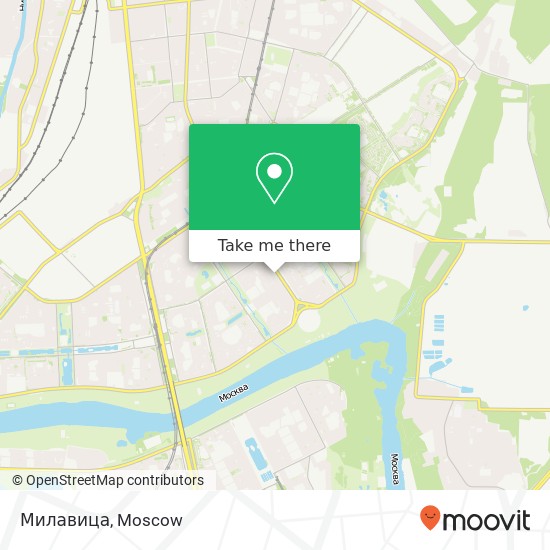 Милавица, Москва 109469 map