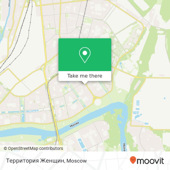 Территория Женщин, Братиславская улица Москва 109469 map