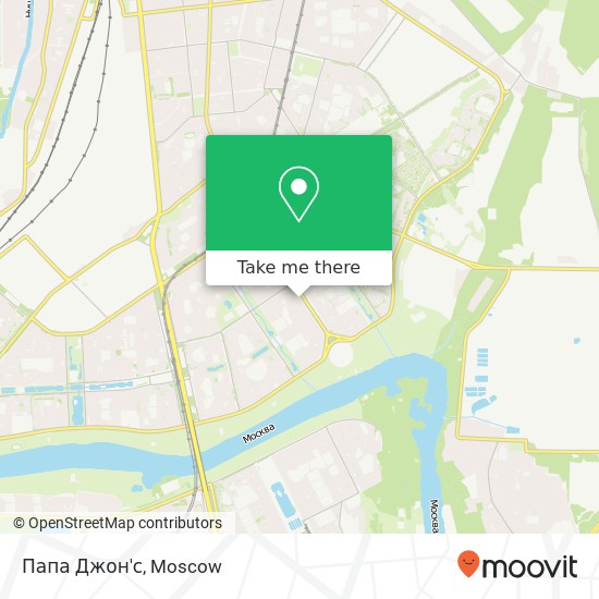 Папа Джон'с, Братиславская улица, 26 Москва 109469 map