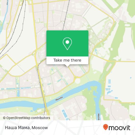Наша Мама, Братиславская улица Москва 109469 map