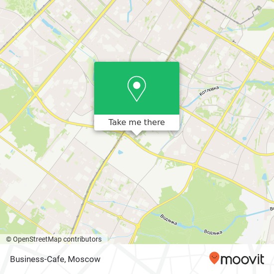 Business-Cafe, Научный проезд Москва 117246 map