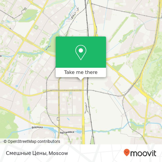 Смешные Цены, Москва 117556 map