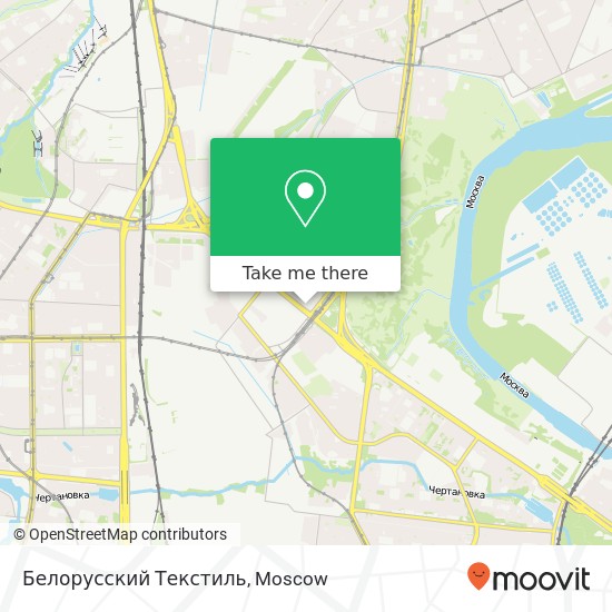 Белорусский Текстиль, Каширское шоссе, 24 str 4 Москва 115478 map