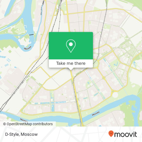 D-Style, Люблинская улица Москва 109341 map