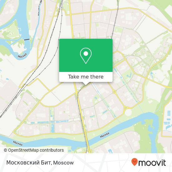 Московский Бит, улица Перерва, 56 Москва 109341 map