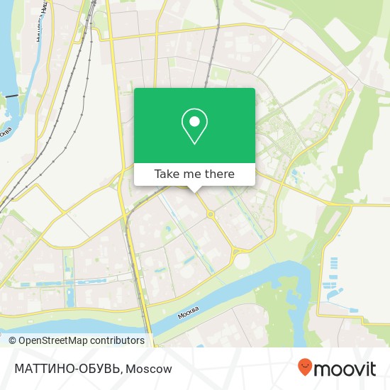 МАТТИНО-ОБУВЬ, Москва 109451 map