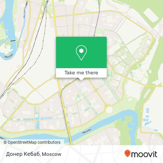 Донер Кебаб, Москва 109451 map