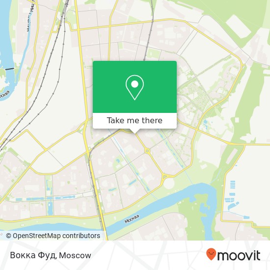 Вокка Фуд, Москва 109451 map