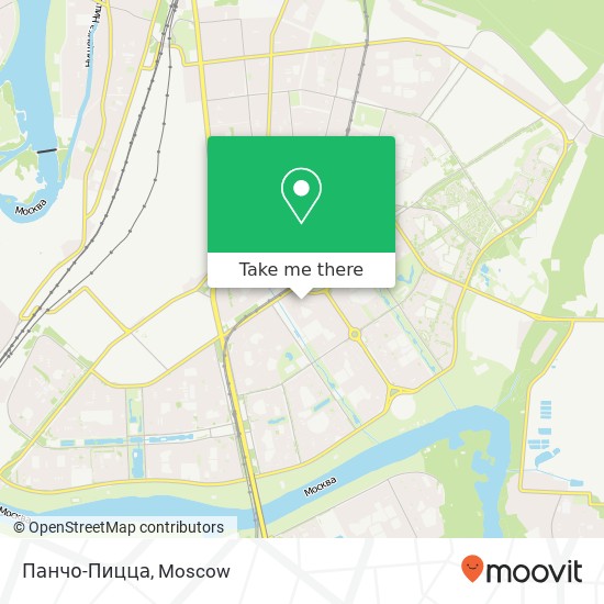 Панчо-Пицца, Москва 109451 map