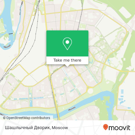 Шашлычный Дворик, Москва 109451 map