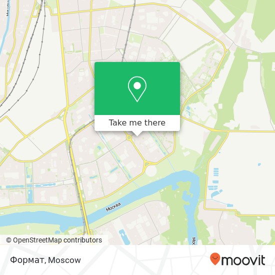 Формат, Москва 109469 map