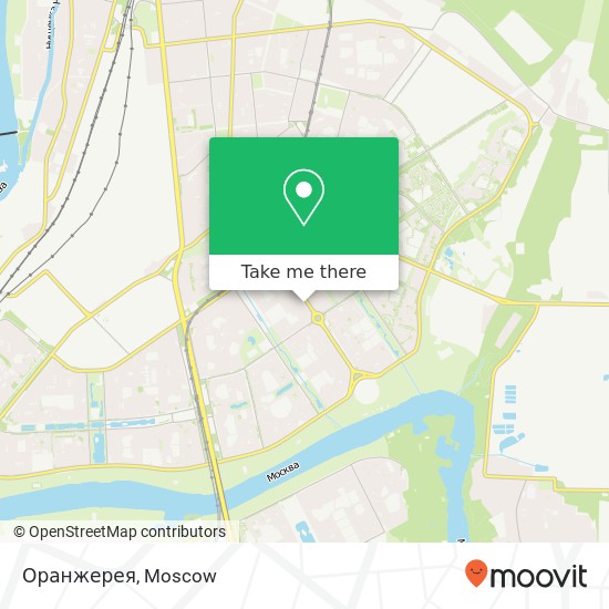 Оранжерея, Москва 109451 map