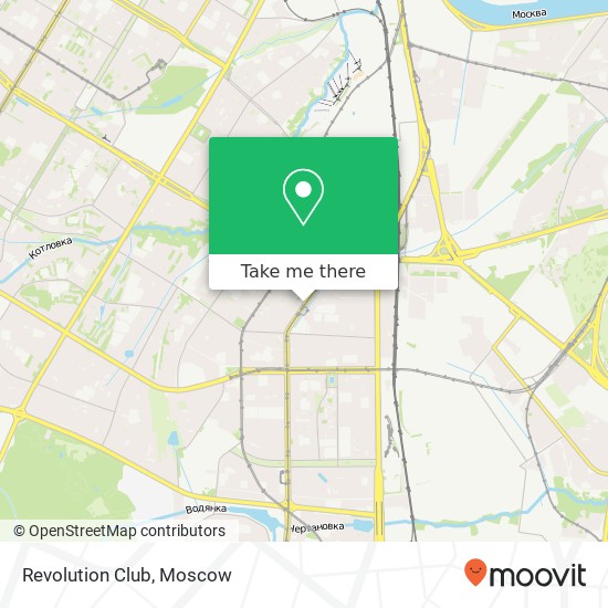 Revolution Club map