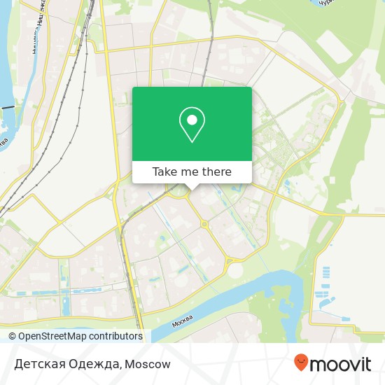 Детская Одежда, Москва 109451 map