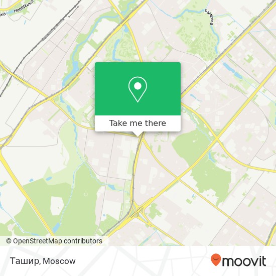 Ташир, Москва 119571 map
