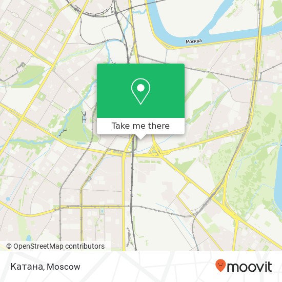 Катана, Москва 115230 map