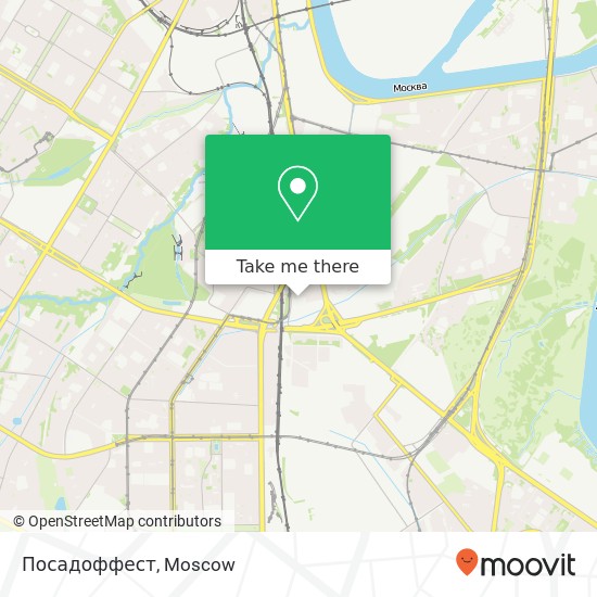 Посадоффест, Москва 115230 map