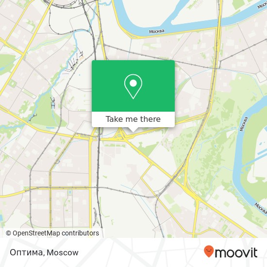 Оптима, Москва 115230 map