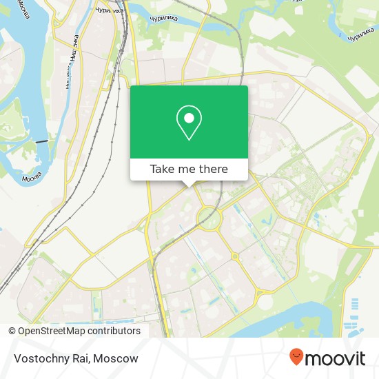Vostochny Rai, Братиславская улица Москва 109341 map