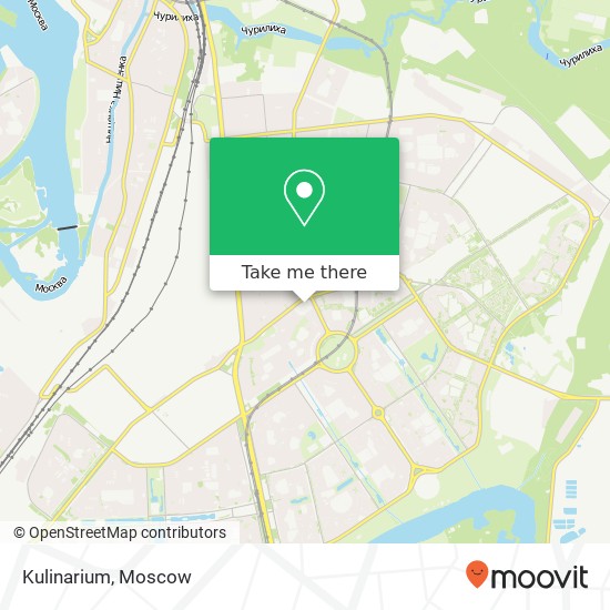Kulinarium, Братиславская улица Москва 109341 map