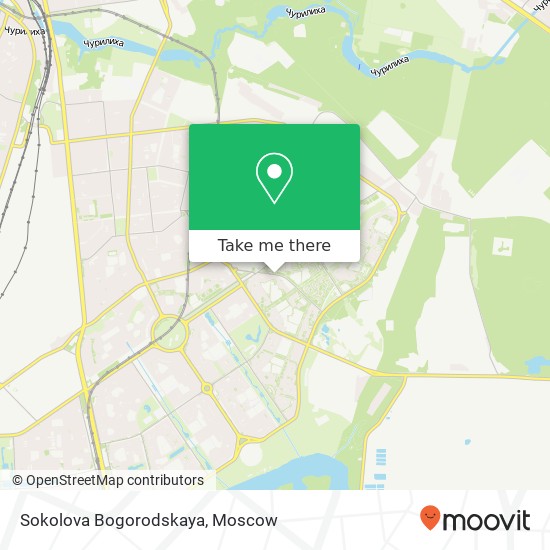 Sokolova Bogorodskaya, улица Верхние Поля, 45 Москва 109559 map