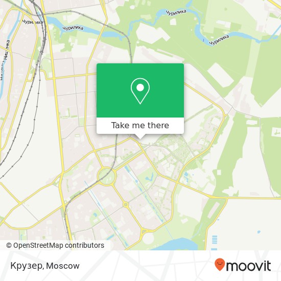 Крузер, Москва 109559 map