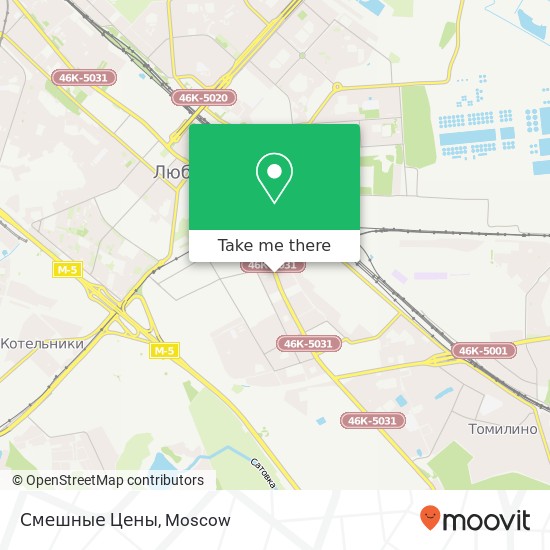 Смешные Цены, Россия map