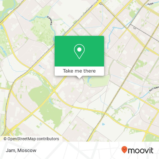 Jam, Москва 119421 map
