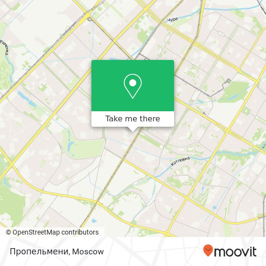 Пропельмени, Москва 117393 map
