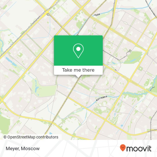 Meyer, улица Гарибальди Москва 117335 map
